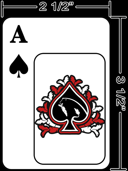 Dimensions for Standard Sized Card